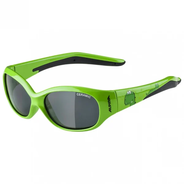 mode pas cher Alpina – Flexxy Kids Black S3 – Lunettes De Soleil 5