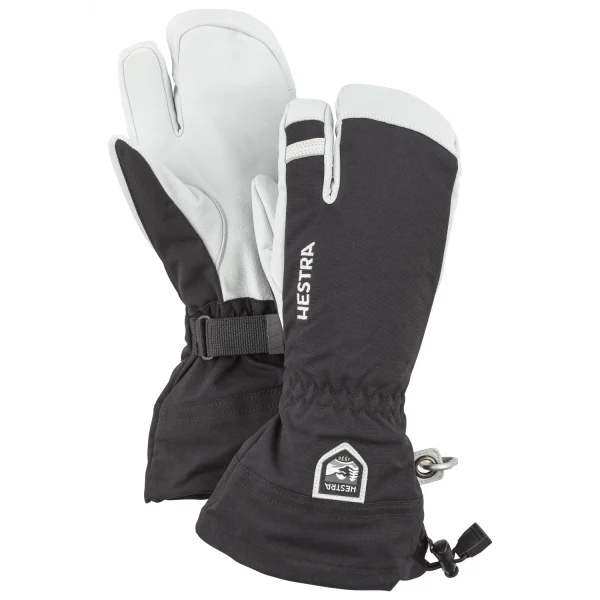 haute qualité Hestra – Army Leather Heli Ski 3 Finger – Gants 3