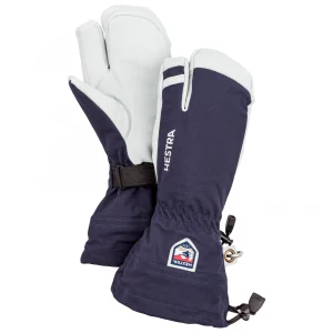 haute qualité Hestra – Army Leather Heli Ski 3 Finger – Gants 18