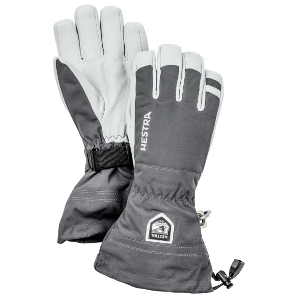 belle Hestra – Army Leather Heli Ski 5 Finger – Gants 3
