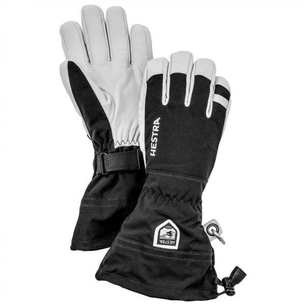 belle Hestra – Army Leather Heli Ski 5 Finger – Gants 4