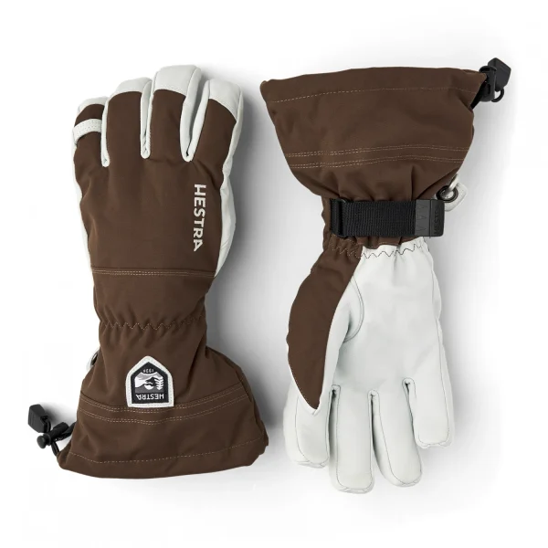 belle Hestra – Army Leather Heli Ski 5 Finger – Gants 5