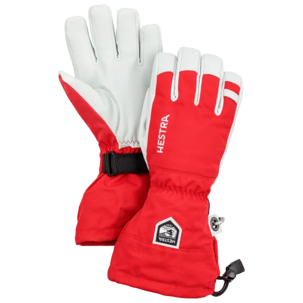 belle Hestra – Army Leather Heli Ski 5 Finger – Gants 6