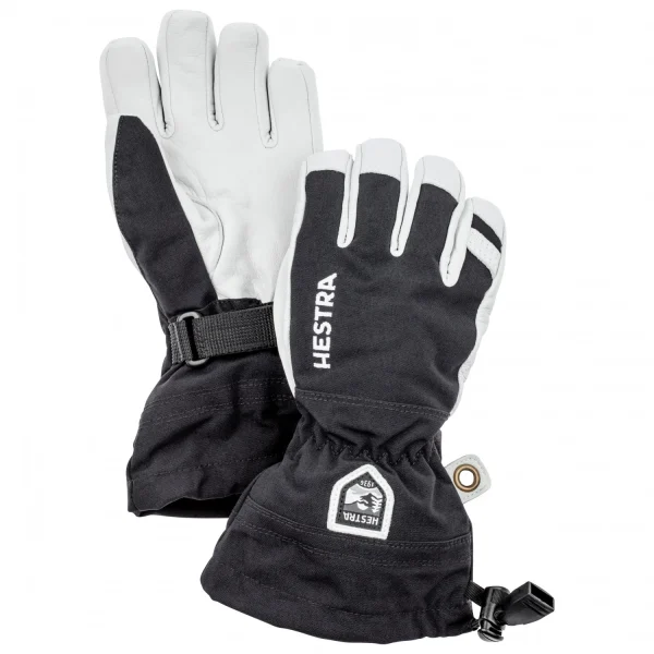 Hestra – Kid’s Army Leather Heli Ski 5 Finger – Gants exclusivement disponibles 3