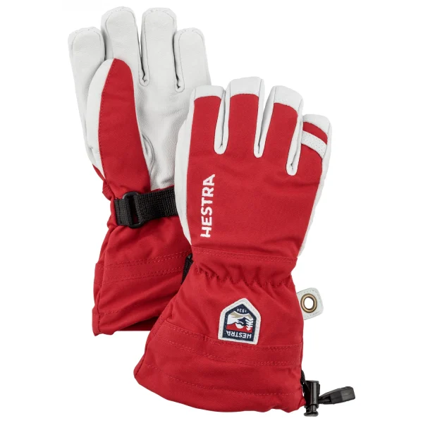 Hestra – Kid’s Army Leather Heli Ski 5 Finger – Gants exclusivement disponibles 6