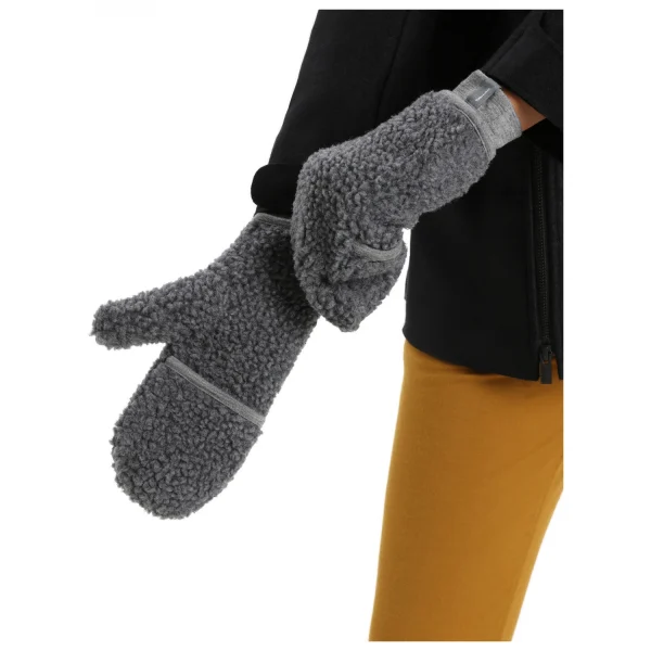 Icebreaker – Icl Realfleece Sherpa Mittens – Gants vente en ligne 5