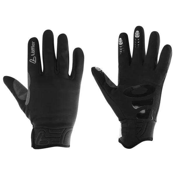Retour Facile et Gratuit Loeffler Löffler – Gloves Windstopper Warm – Gants 3